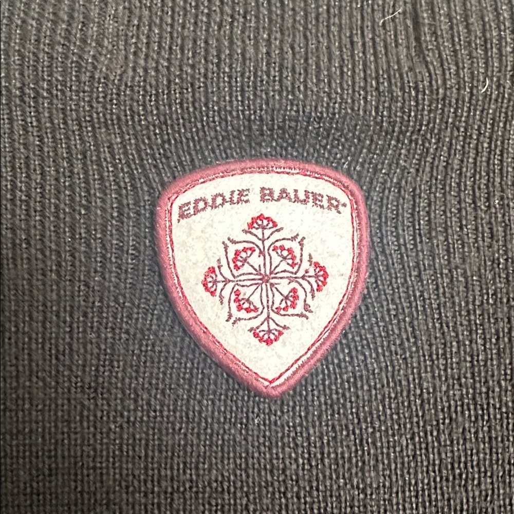 Gorgeous Eddie Bauer black Merino wool sweater XS - Picture 9 of 10